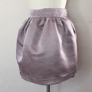 Christian Dior Silk Mini  Bubble Lavender Skirt 6